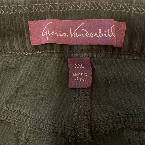 Pants/Leggings Corduroy Forest Green Size XXL - Picture 8 of 9